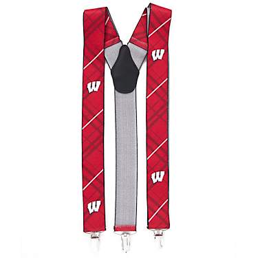 Eagles Wings Men's University of Wisconsin Oxford Suspenders                                                                    