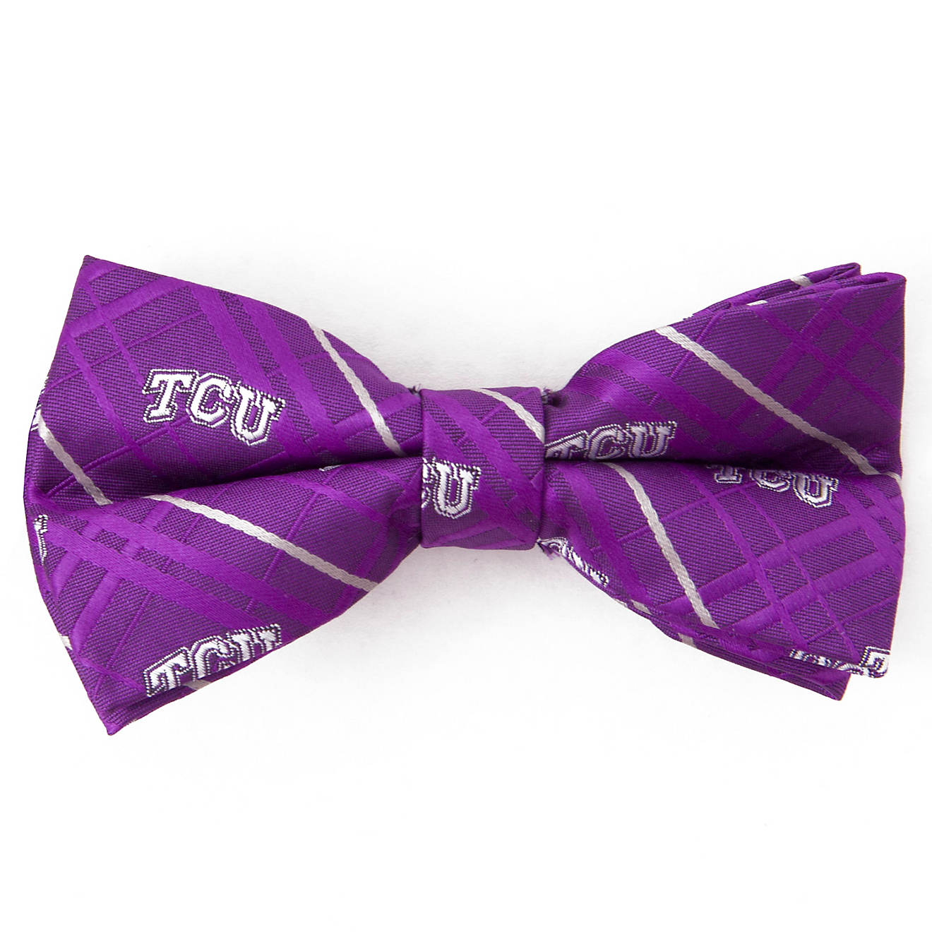 Eagles Wings Men's Texas Christian University Oxford Bow Tie                                                                     - view number 1