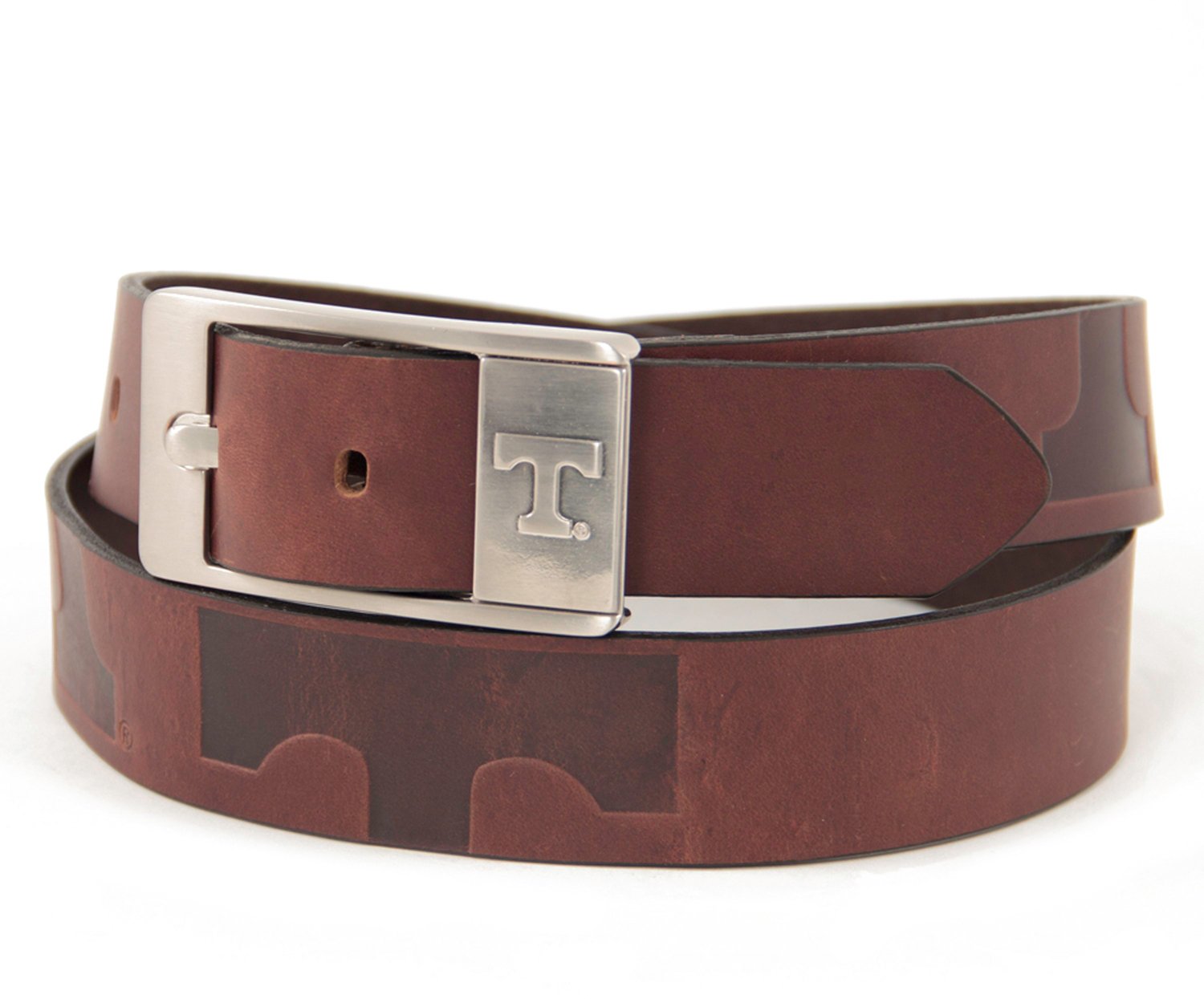 Eagles Wings Men's University of Tennessee Brandish Leather Belt | Academy