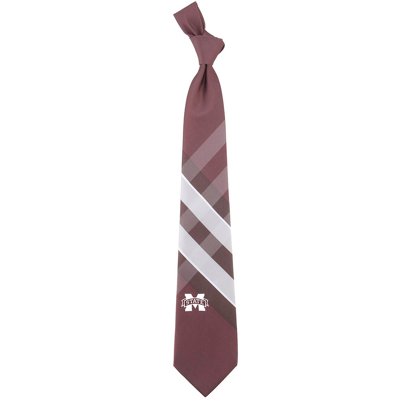 Eagles Wings Men's Mississippi State University Grid Woven Necktie                                                               - view number 1