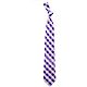 Eagles Wings Men's Texas Christian University Check Necktie                                                                      - view number 1 image
