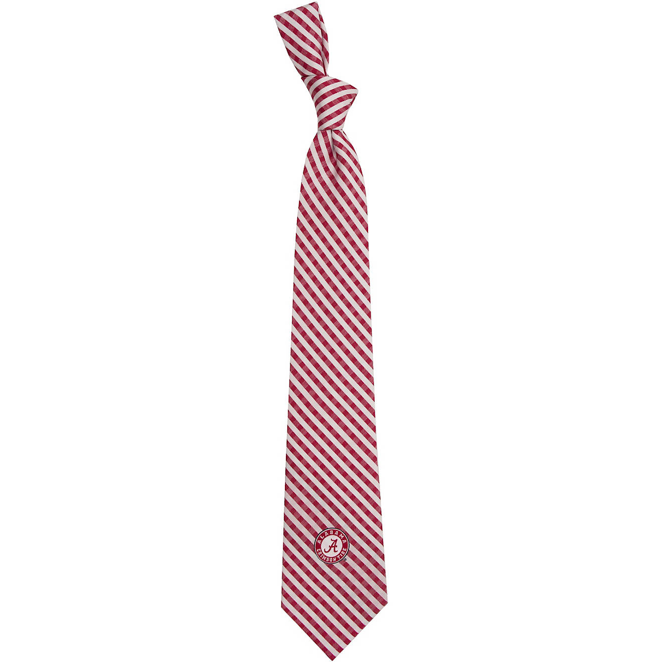 Eagles Wings Men's University of Alabama Grid Woven Necktie                                                                      - view number 1