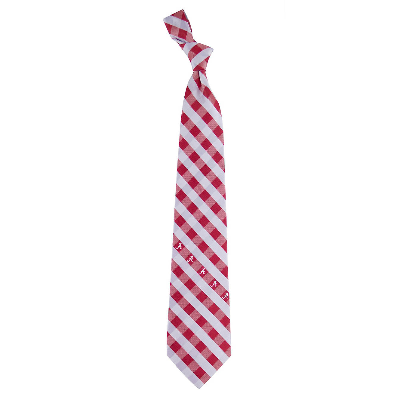 Eagles Wings Men's University of Alabama WP Check Woven Necktie                                                                  - view number 1