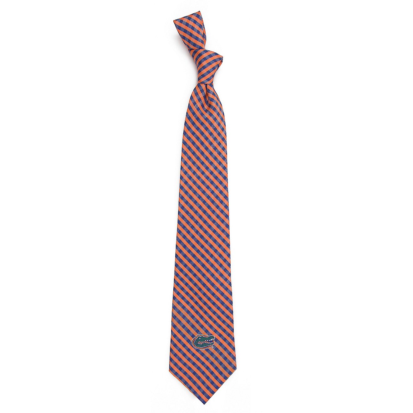 Eagles Wings Men's University of Florida Gingham Woven Necktie                                                                   - view number 1