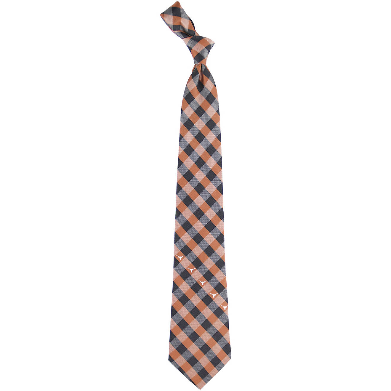 Eagles Wings Men's University of Texas WP Check Woven Necktie                                                                    - view number 1
