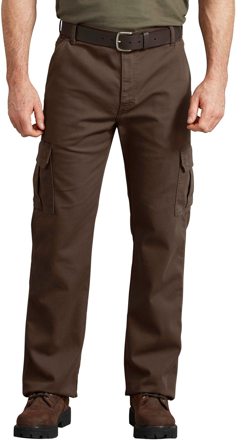dickies black cargo pants with white stitching