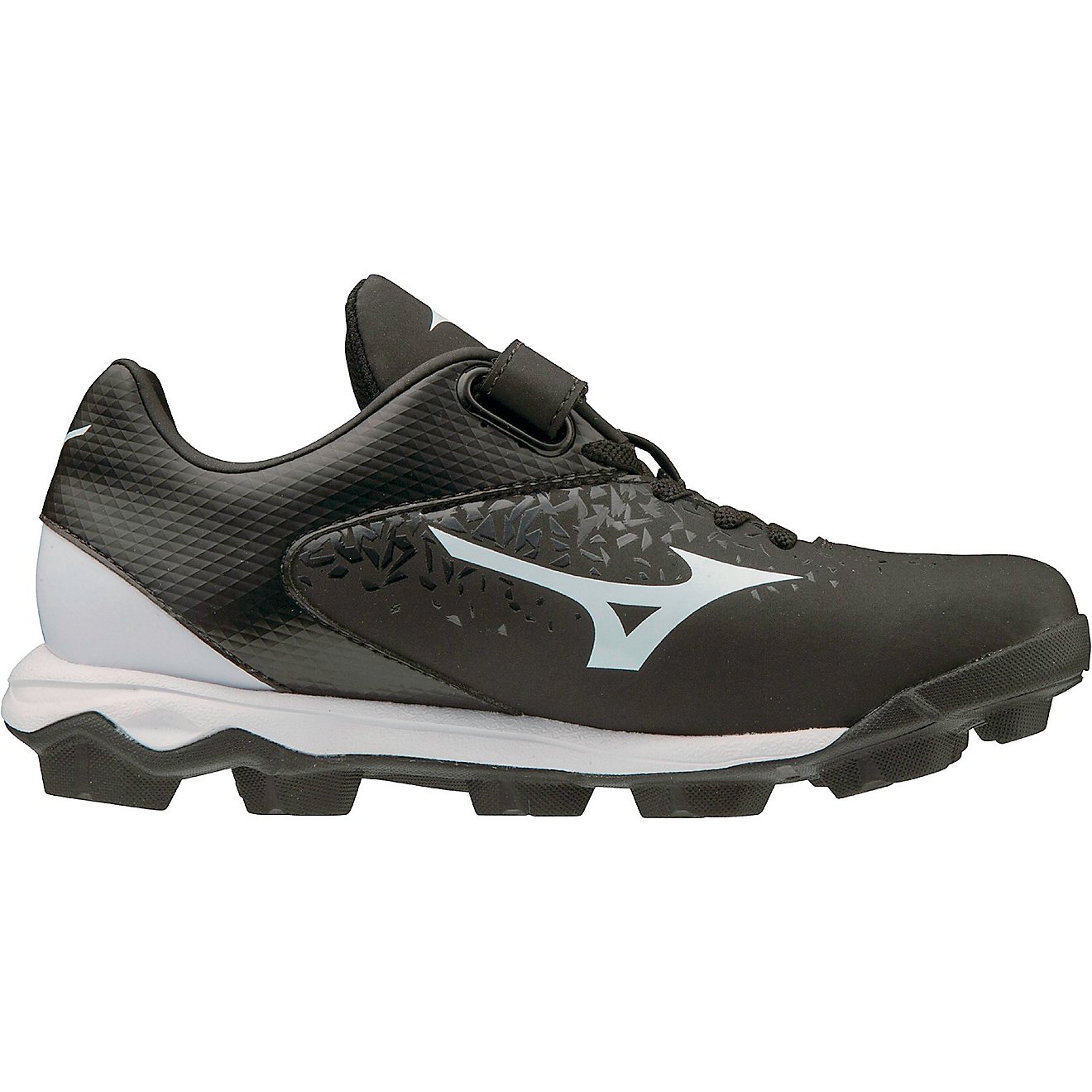 Mizuno Girls' Wave Finch Select Nine Jr Softball Cleats                                                                          - view number 2
