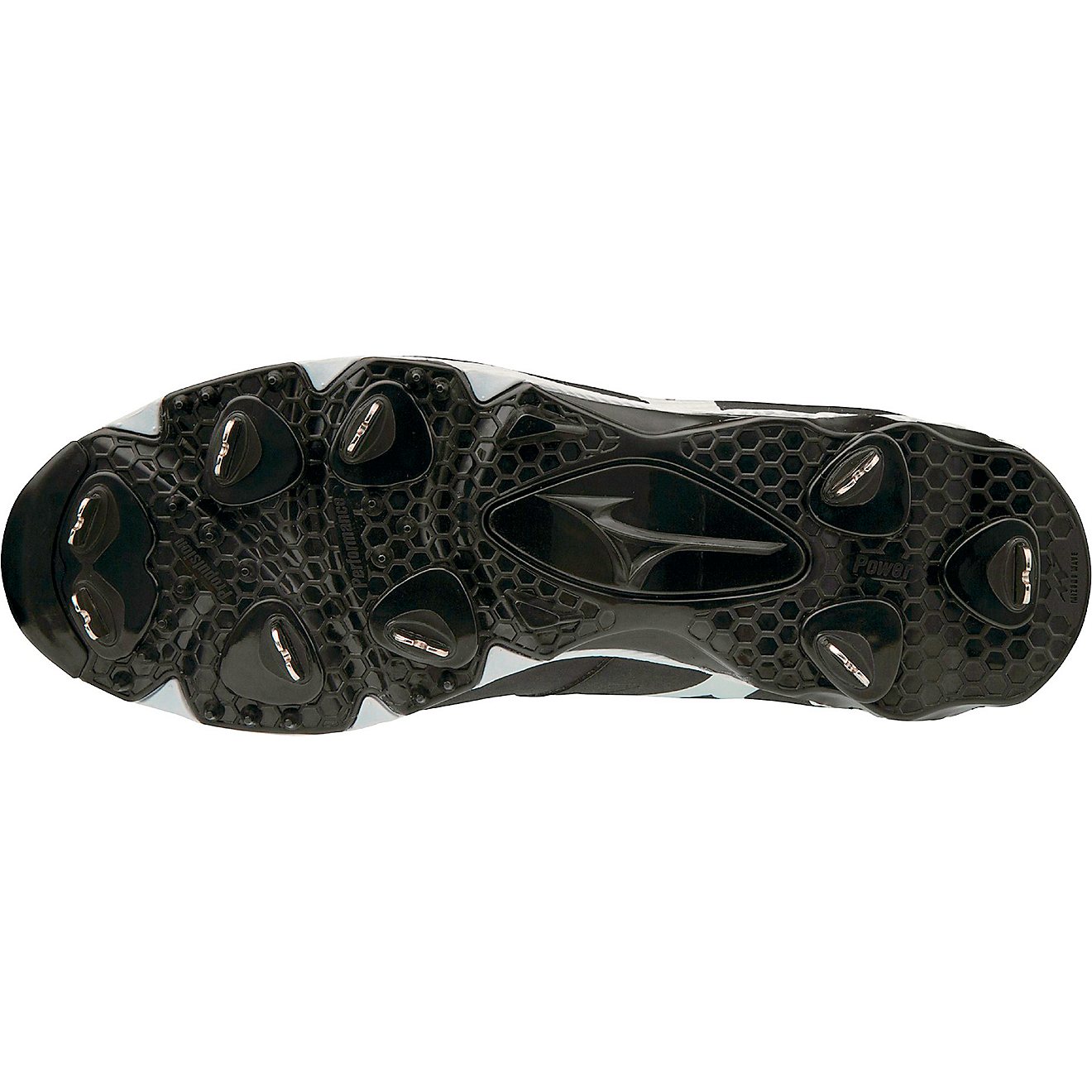 Mizuno Men's 9-Spike Ambition Mid Metal Baseball Cleats                                                                          - view number 2