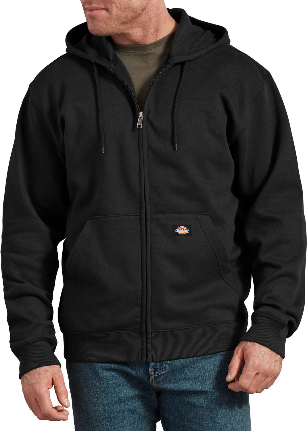 zip up work hoodie