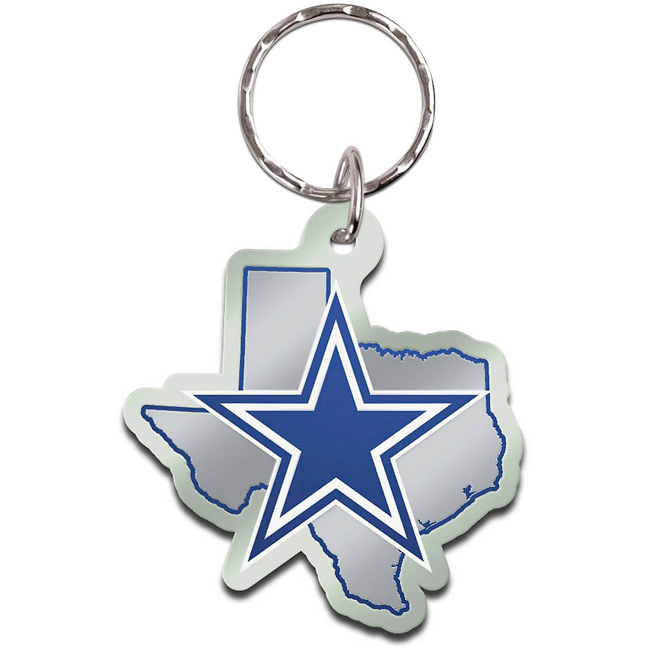 WinCraft Dallas Cowboys State Shape Key Chain                                                                                    - view number 1