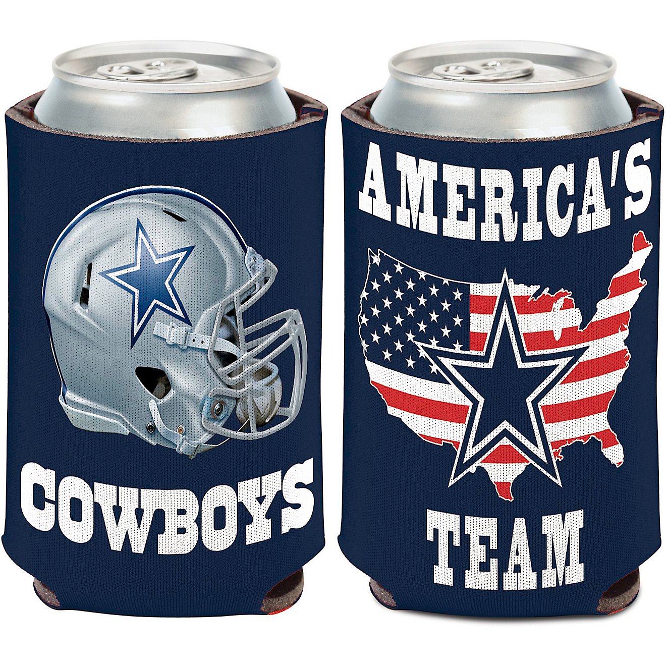 WinCraft Dallas Cowboys 12 oz Slogan Can Cooler                                                                                  - view number 1