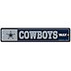 WinCraft Dallas Cowboys 4 in x 19 in Street/Zone Sign                                                                            - view number 1 image