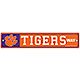 WinCraft Clemson University 4 in x 19 in Street/Zone Sign                                                                        - view number 1 image