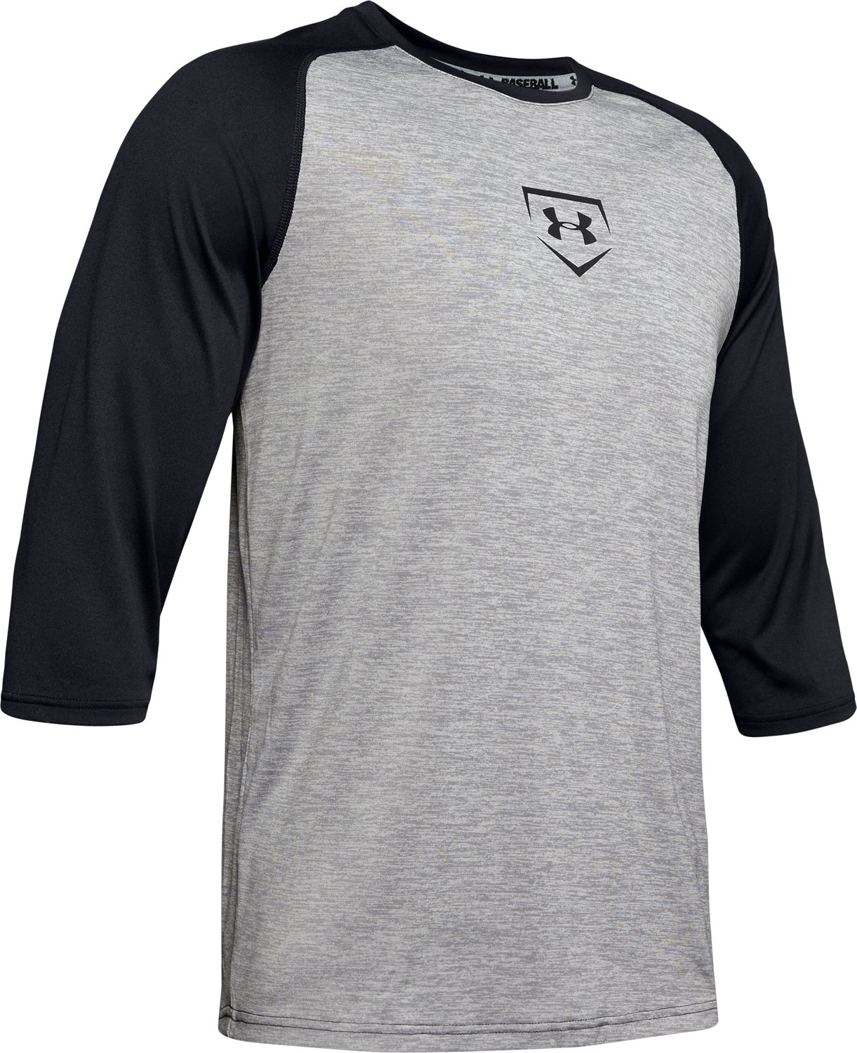 under armour 3 4 sleeve mens