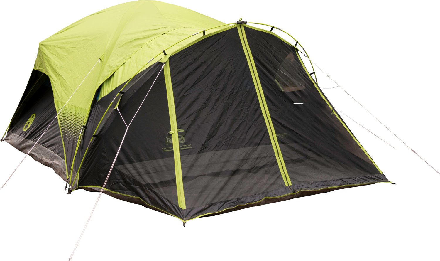 Coleman Dark Room 6 Person FastPitch Dome Tent with Screen Room Academy