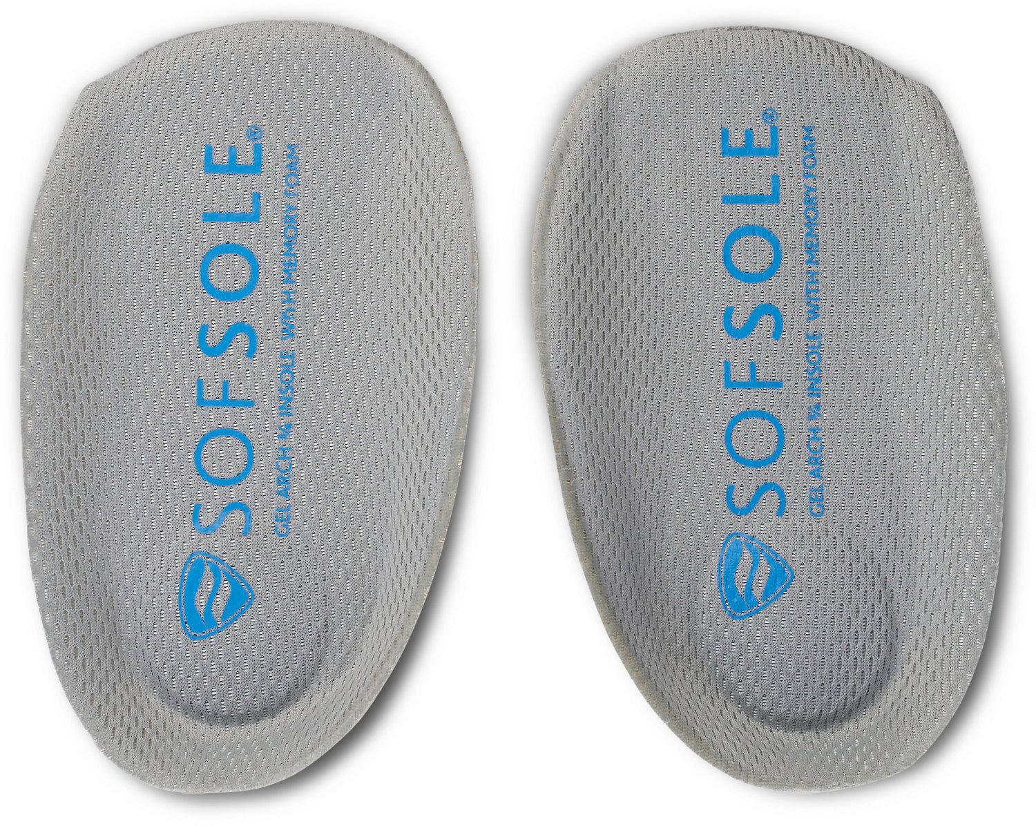 Sof Sole Women's Gel Arch with Memory Foam 3/4 Insole Academy