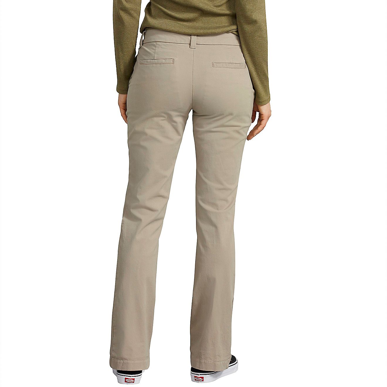 Dickies Women's Perfect Shape Boot Cut Twill Pants                                                                               - view number 2