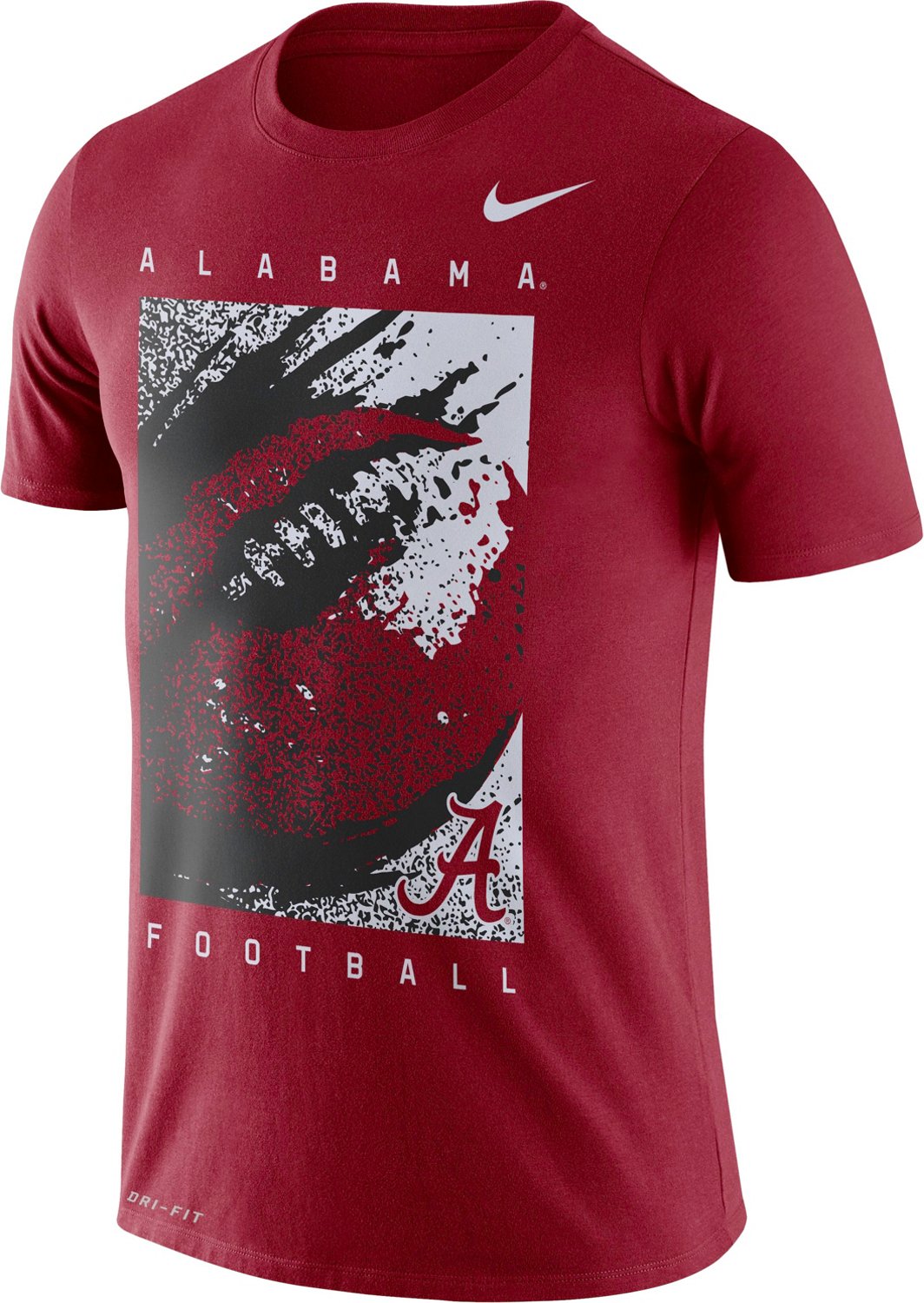 Nike Mens University Of Alabama Dfct Football T Shirt