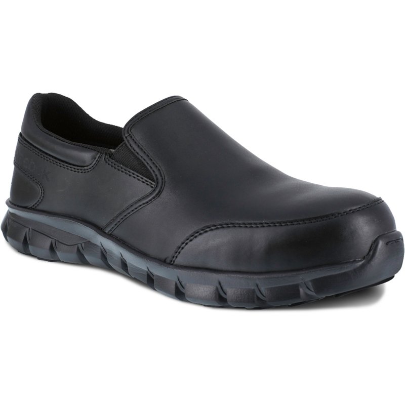composite toe oxford work shoe