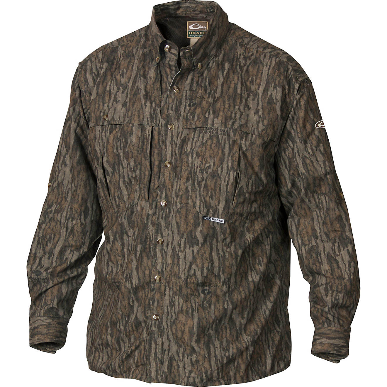 Drake Waterfowl Men's Wingshooter's Long Sleeve Button-Down Shirt                                                                - view number 1