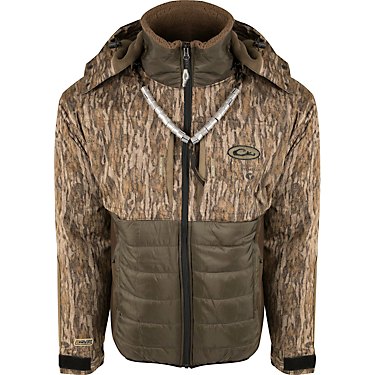 Drake Waterfowl Men's Guardian Flex Double Down Full-Zip Hooded Jacket