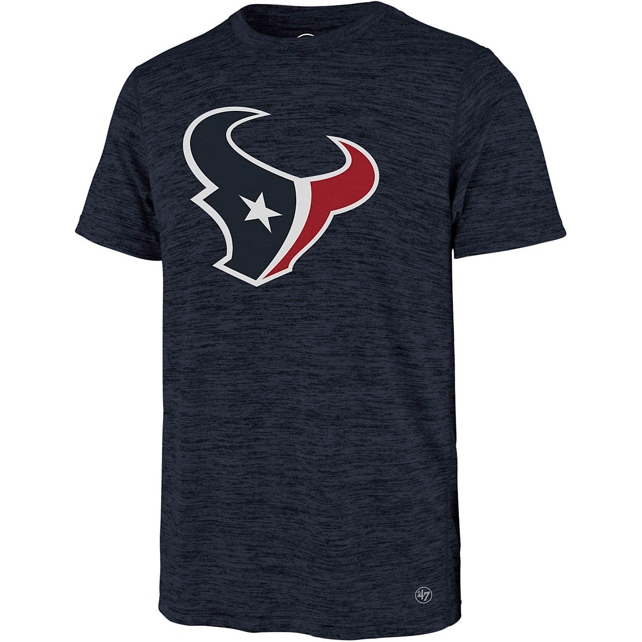 '47 Houston Texans Men's Primary Topmark Impact T-shirt                                                                          - view number 1