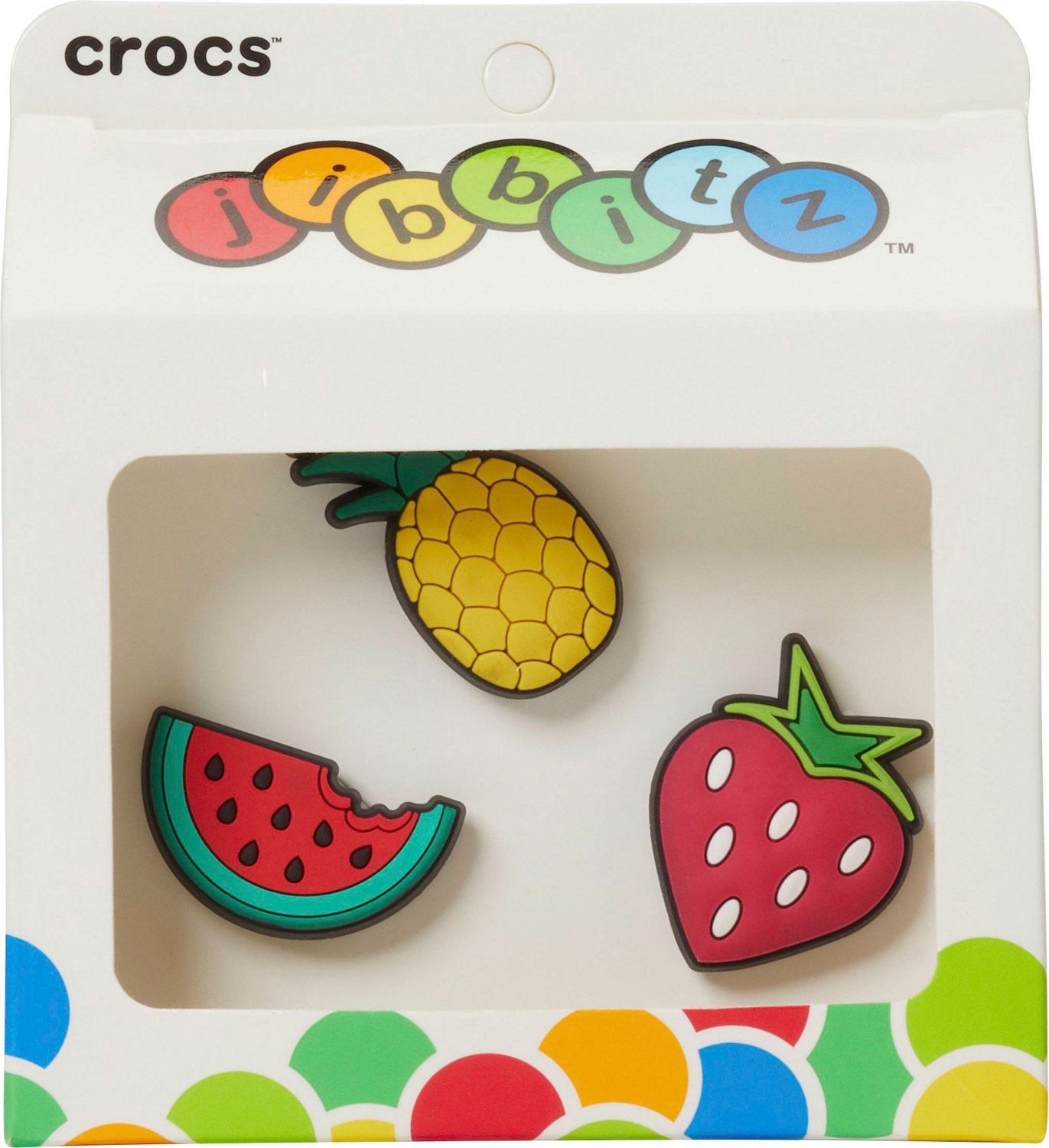 fruit croc charms