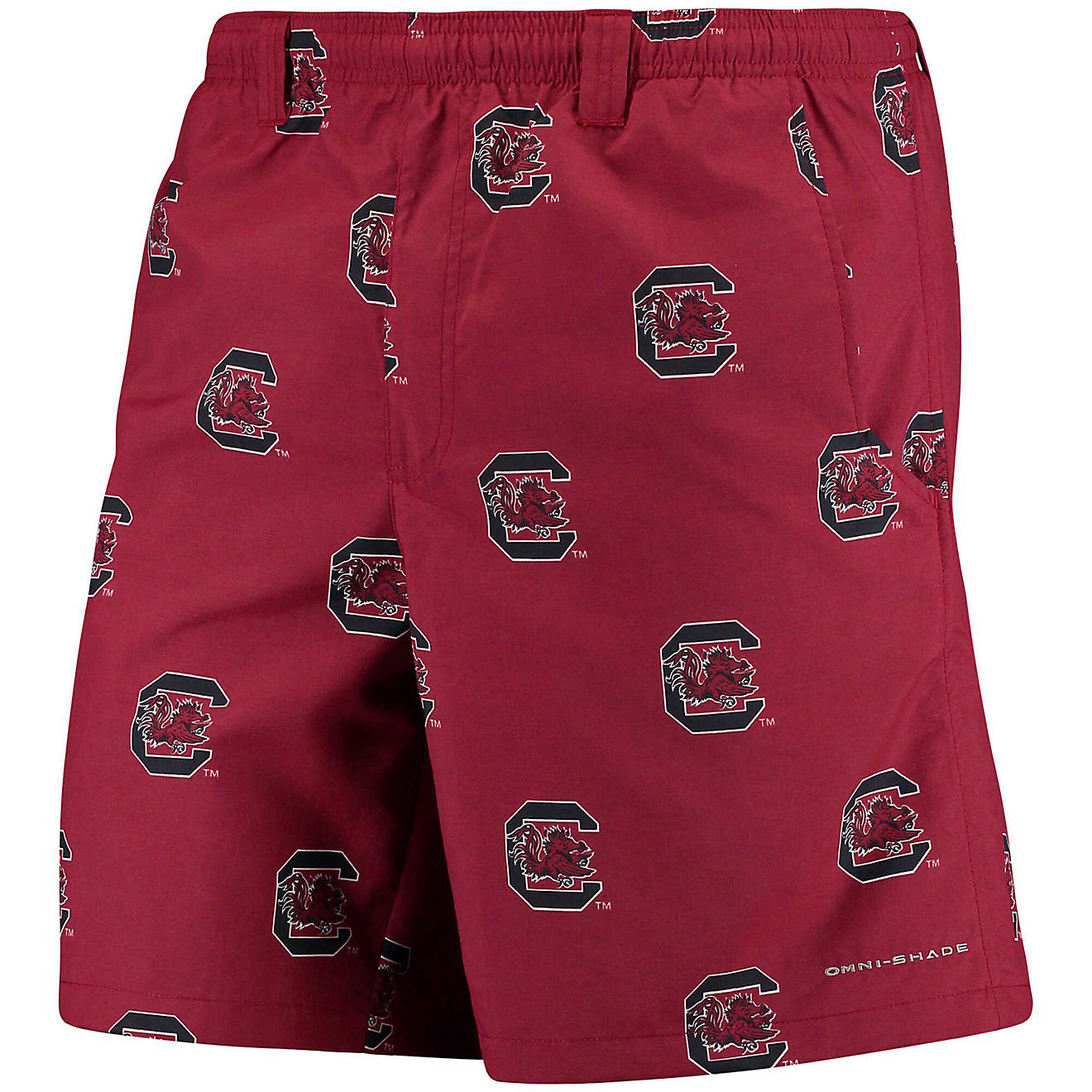 Columbia Sportswear Men's University of South Carolina Backcast II Printed Shorts                                                - view number 1