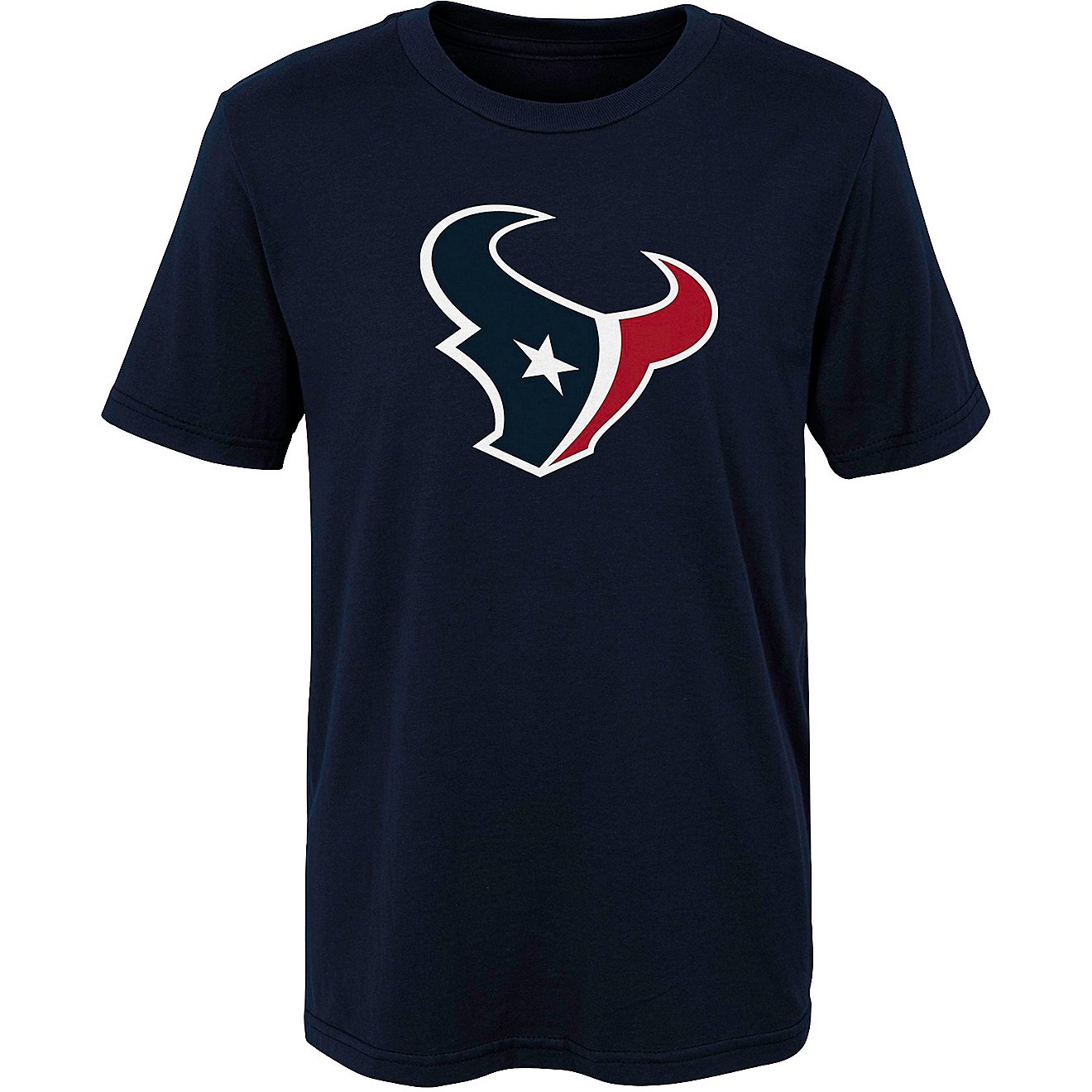 NFL Boys' 4-7 Houston Texans Primary Logo T-shirt                                                                                - view number 1