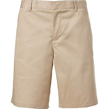 French Toast @School Boys' Adjustable Waist Twill Flat-Front Shorts                                                             