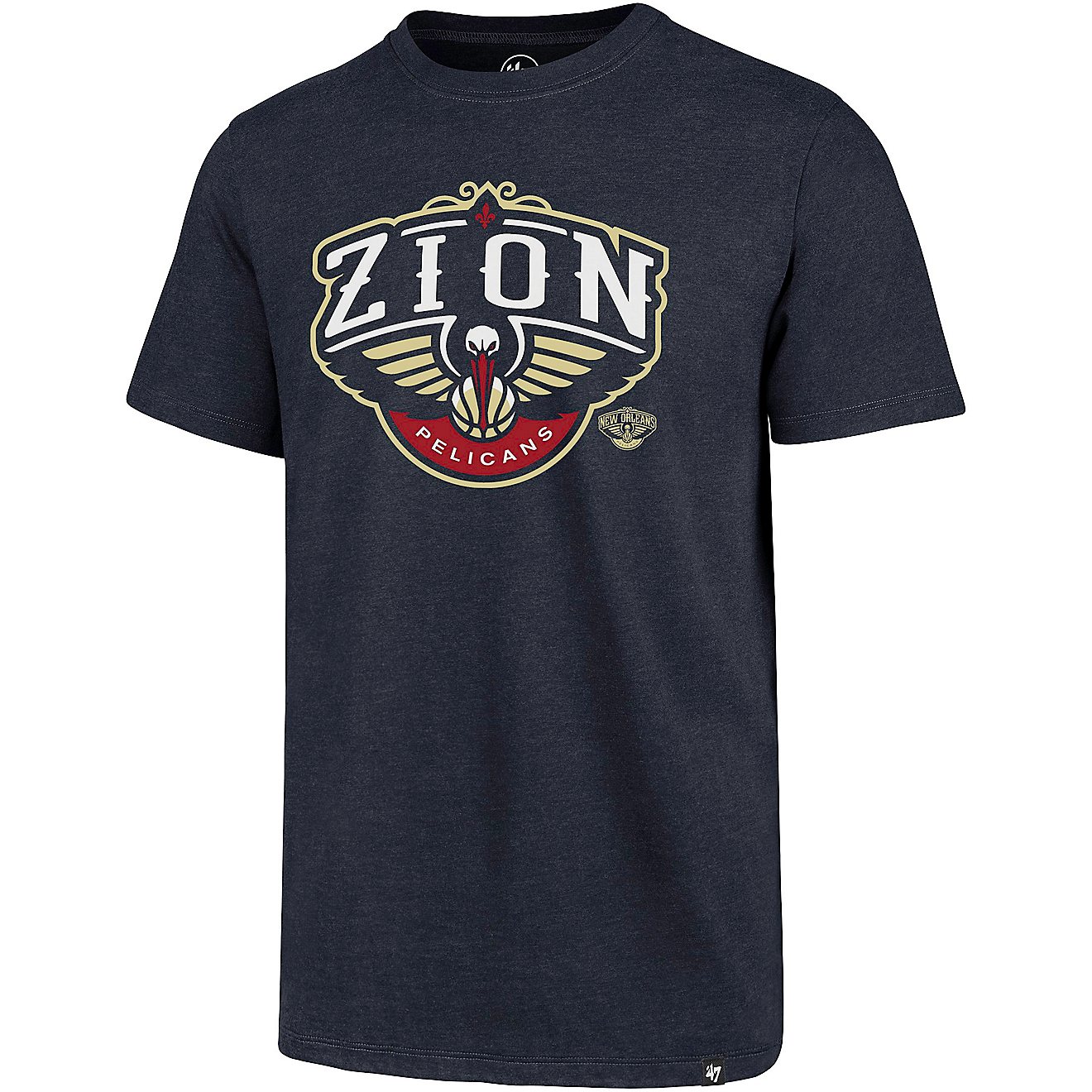 '47 Men's New Orleans Pelicans Zion Williamson Primary Club T-shirt                                                              - view number 1