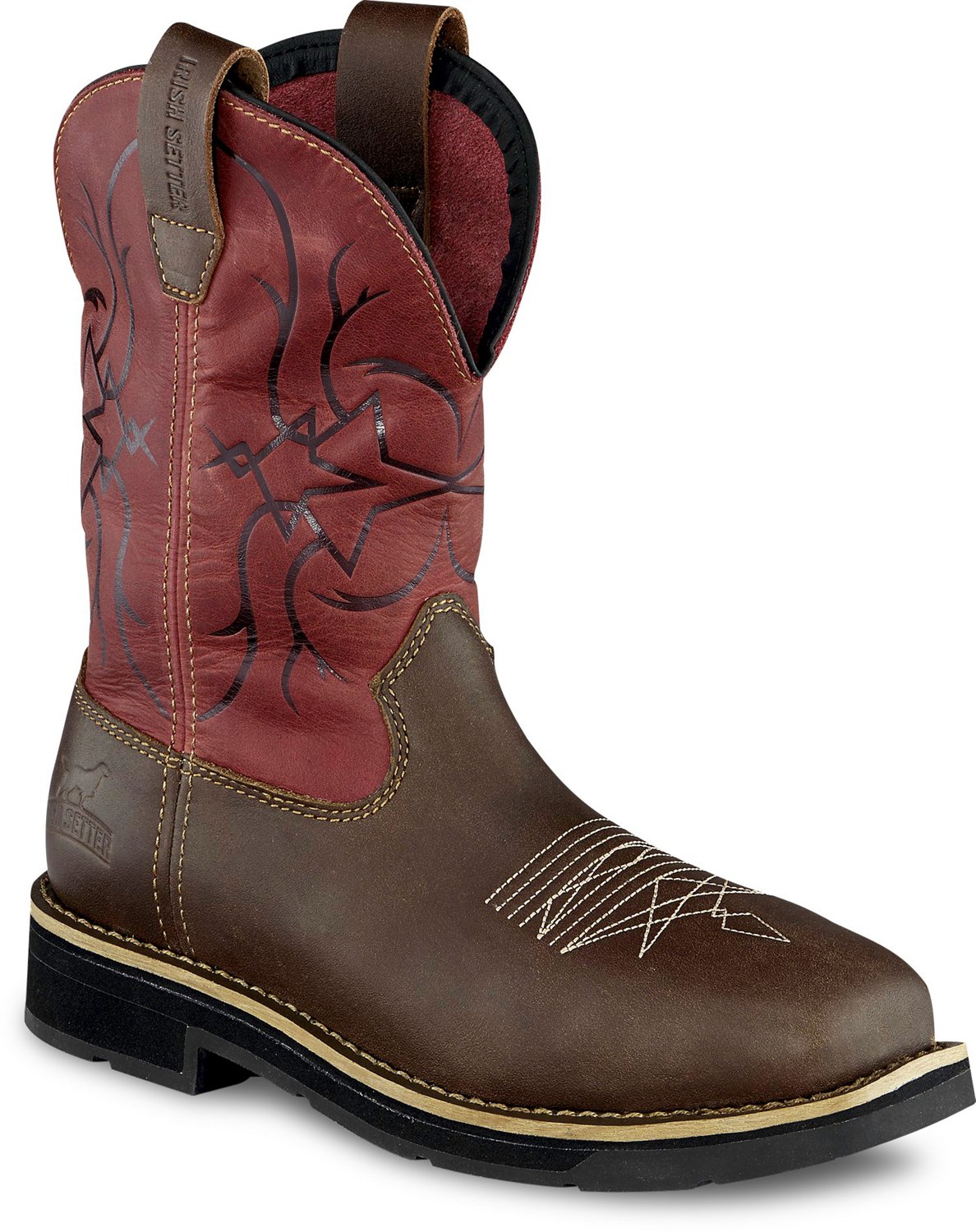 nautica black duck boots