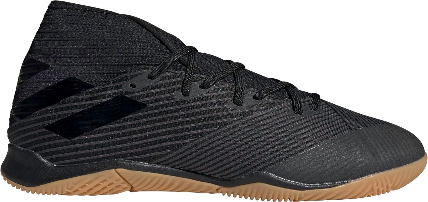 black adidas indoor soccer shoes