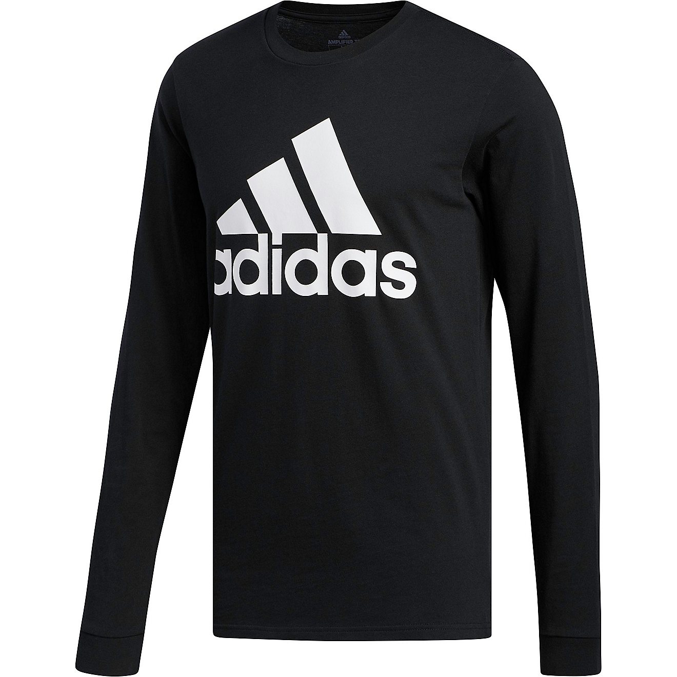 adidas Men's Basic Badge of Sport Long Sleeve T-shirt                                                                            - view number 4