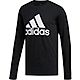 adidas Men's Basic Badge of Sport Long Sleeve T-shirt                                                                            - view number 4 image