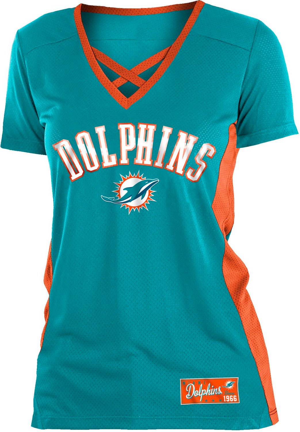 5th & Ocean Clothing Women's Miami Dolphins Poly Mesh