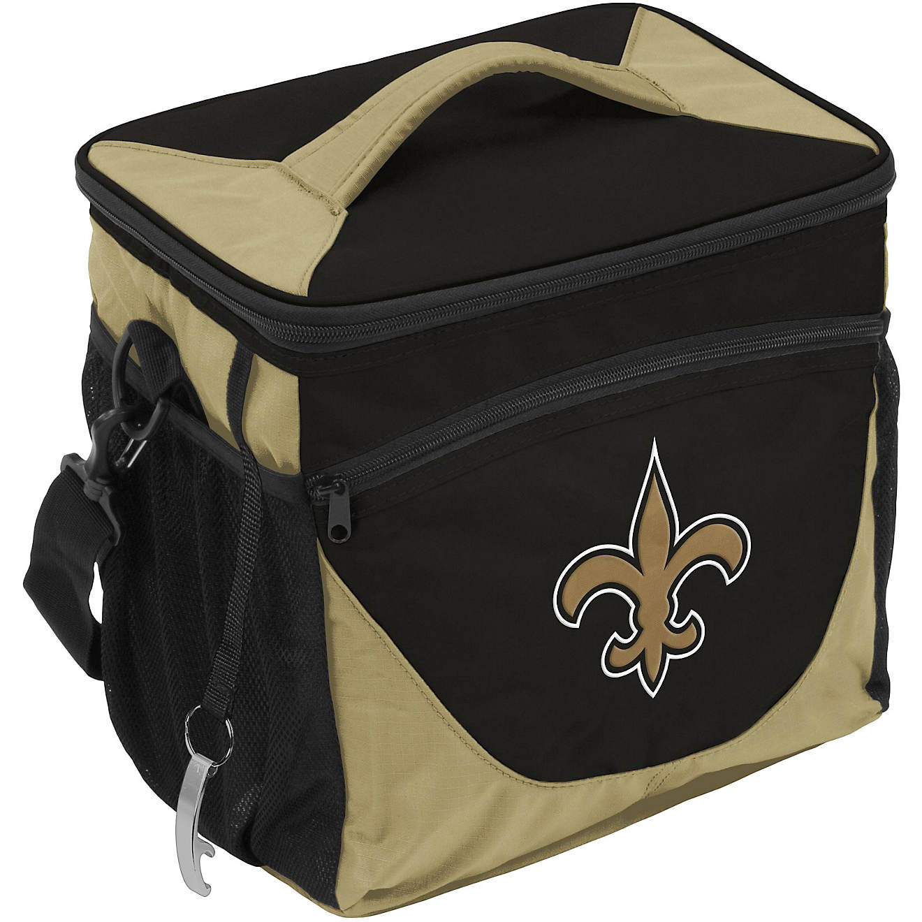 Logo New Orleans Saints 24 Can Cooler                                                                                            - view number 1