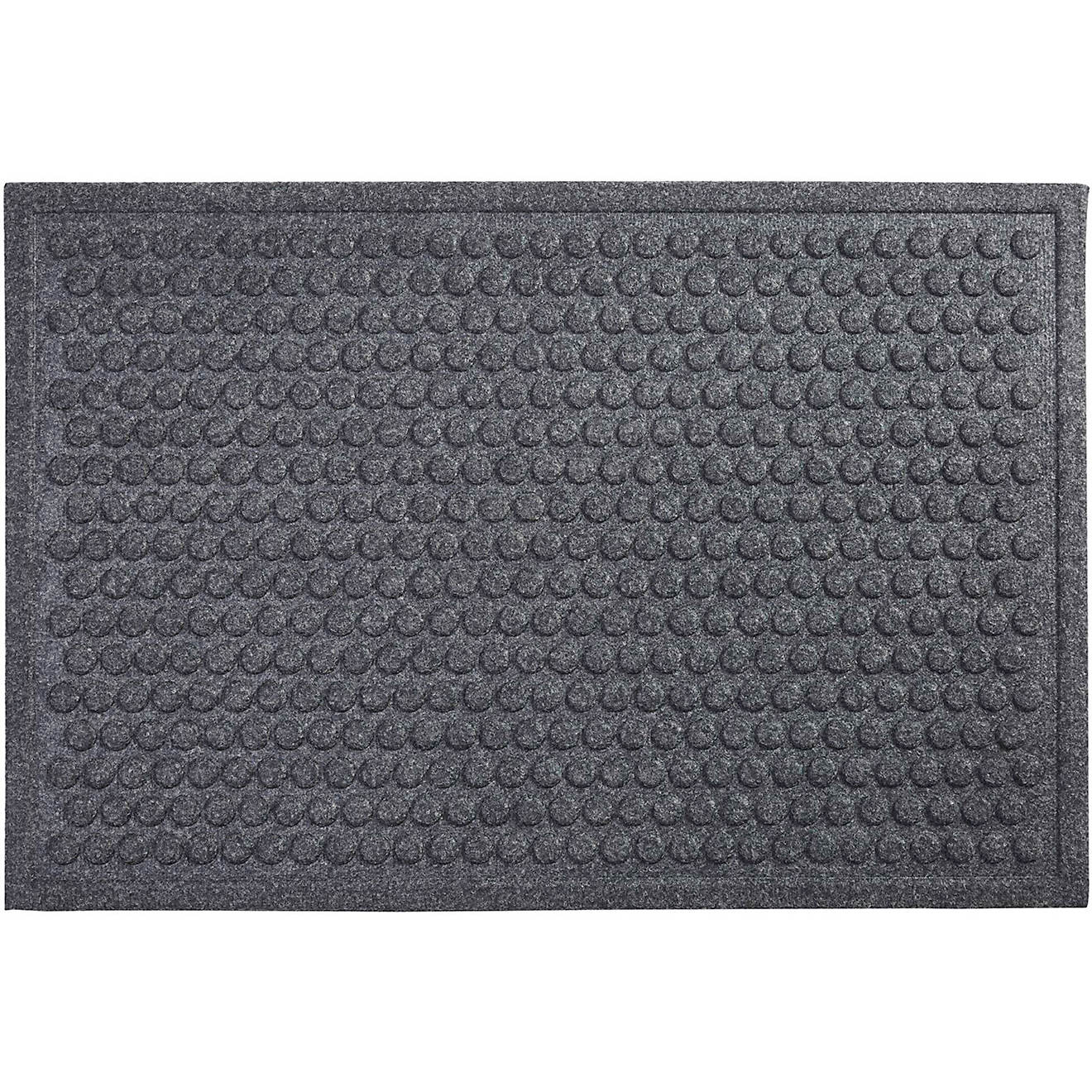 Mohawk Home Impressions 24 in x 36 in Charcoal Dot Mat                                                                           - view number 1