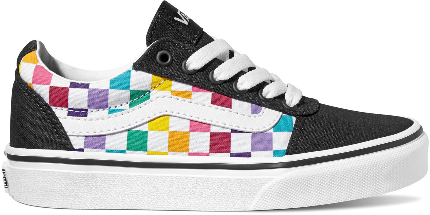 academy checkered vans