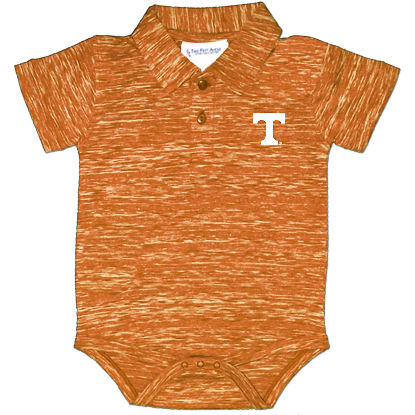 Two Feet Ahead Infants' University of Tennessee Space Dye Golf Creeper                                                           - view number 1