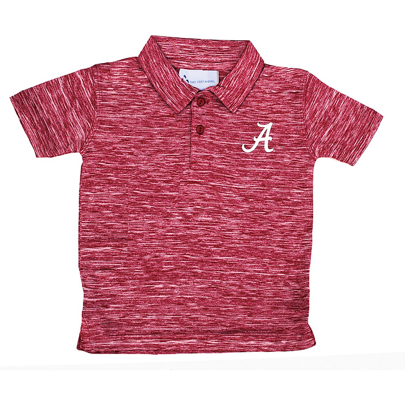 Two Feet Ahead Toddlers' University of Alabama Space Dye Golf T-shirt                                                            - view number 1