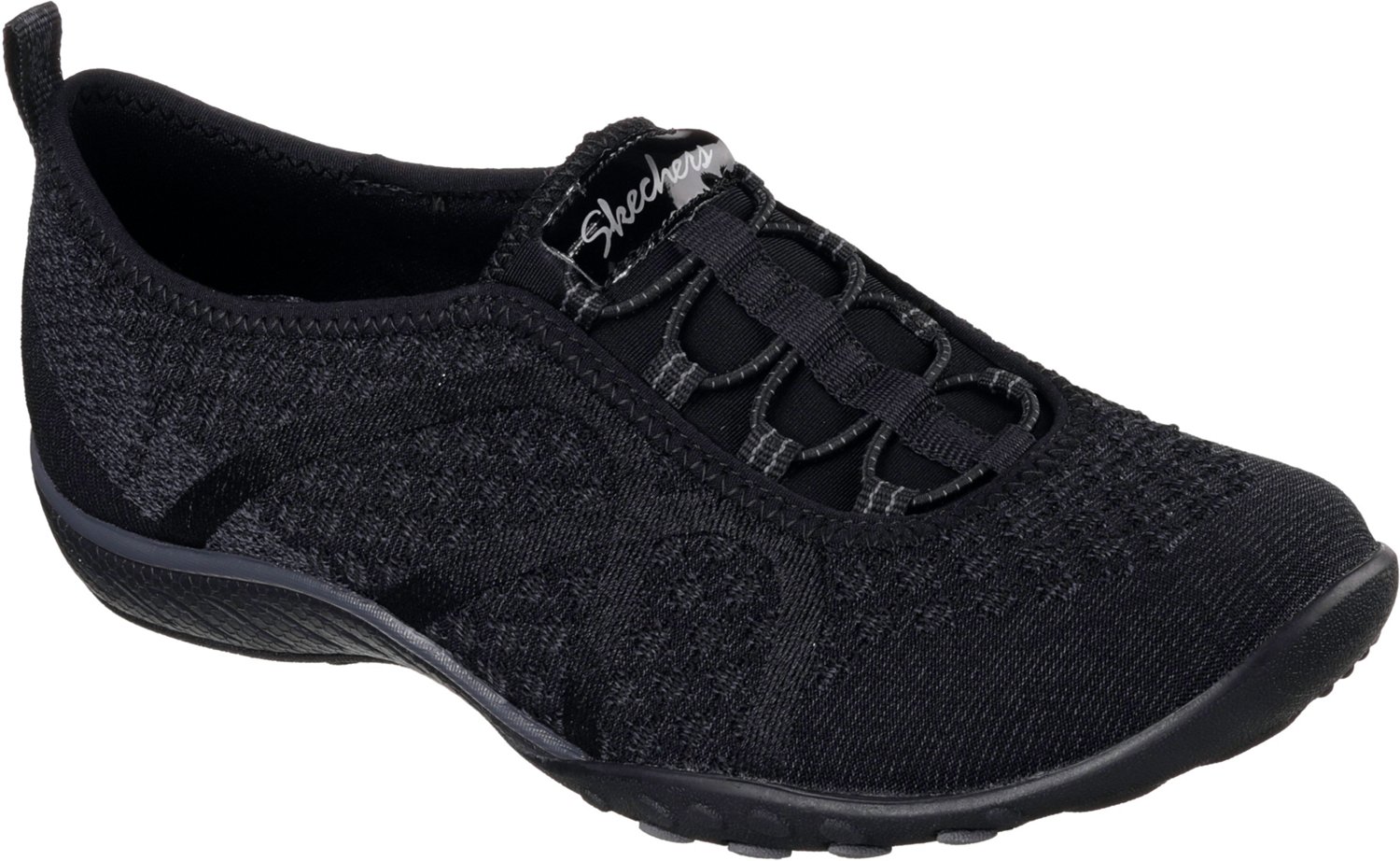 SKECHERS Women's Relaxed Fit Breathe Easy FortuneKnit Casual Shoes