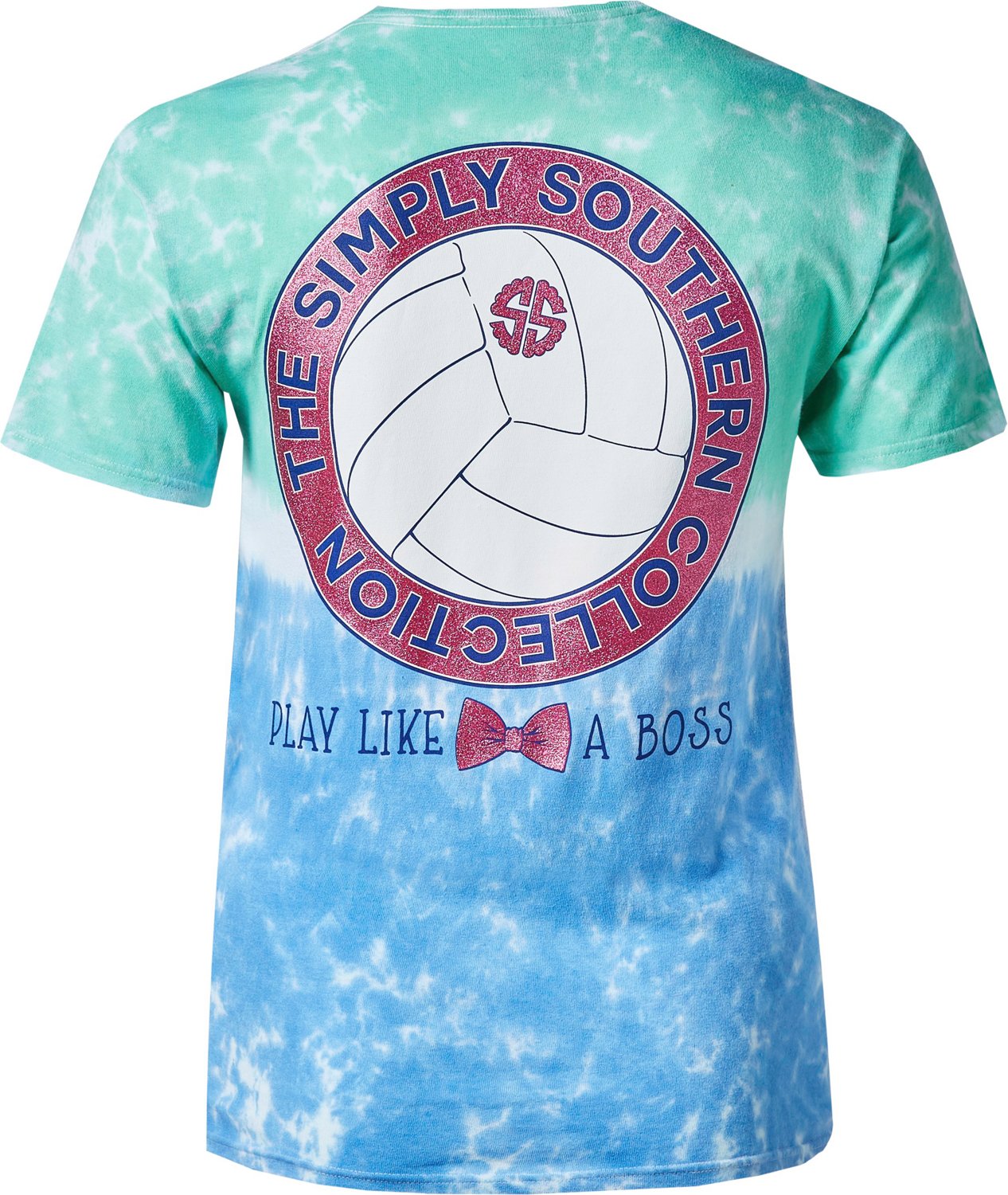 Simply Southern Women S Volleyball Tie Dye T Shirt Academy