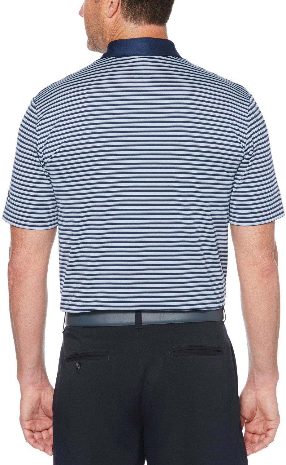 Callaway Men's Cooling 3-Stripe Golf Polo Shirt | Academy