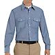 Red Kap Men's Deluxe Western Style Long Sleeve Work Shirt                                                                        - view number 1 image