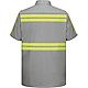 Red Kap Men's Enhanced Visibility Short Sleeve Work Shirt                                                                        - view number 3 image