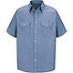 Red Kap Men's Deluxe Western Style Short Sleeve Work Shirt                                                                       - view number 3 image