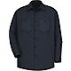Red Kap Men's Wrinkle Resistant Cotton Long Sleeve Work Shirt                                                                    - view number 2 image