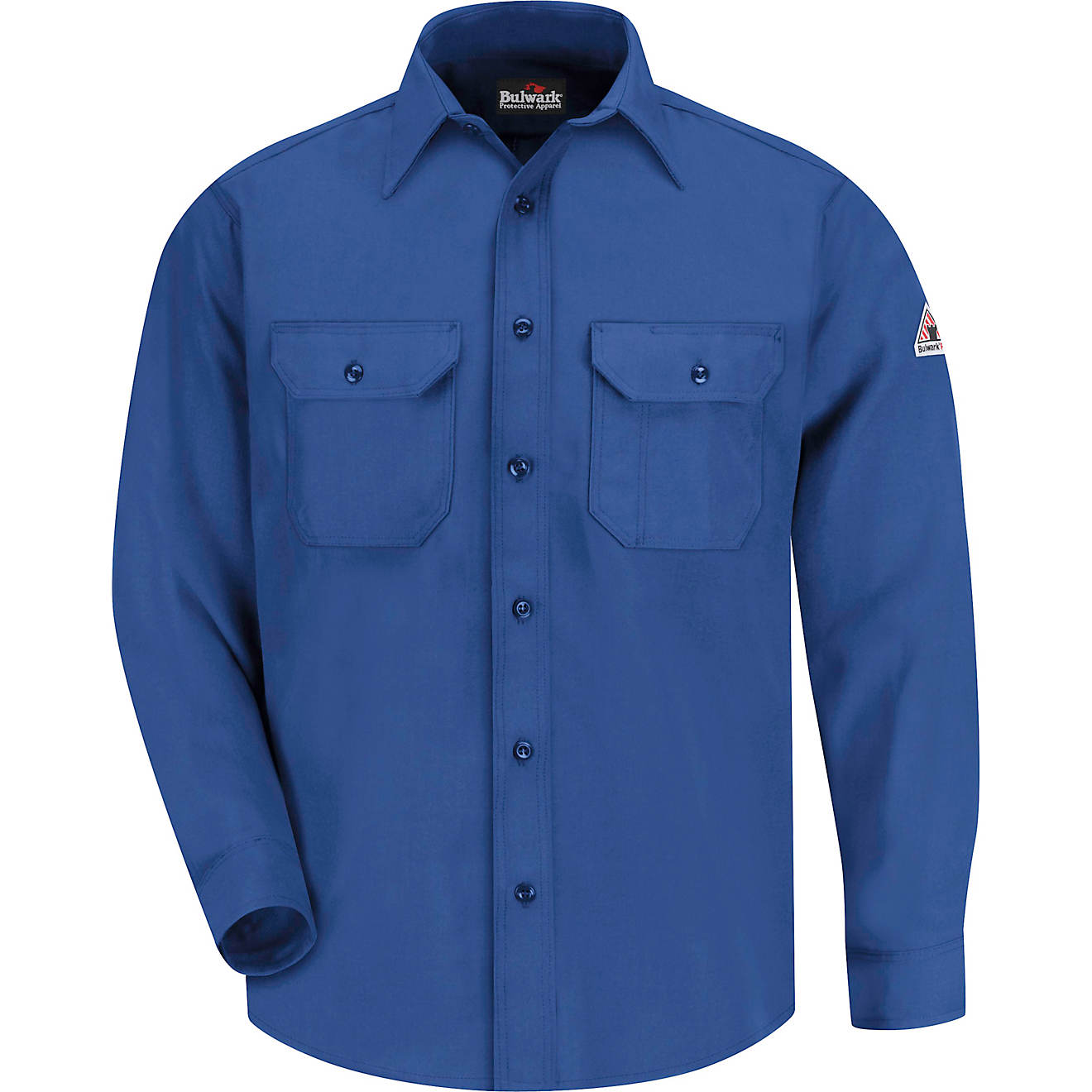 Bulwark Men's Nomex IIIA Long Sleeve Uniform Work Shirt                                                                          - view number 1