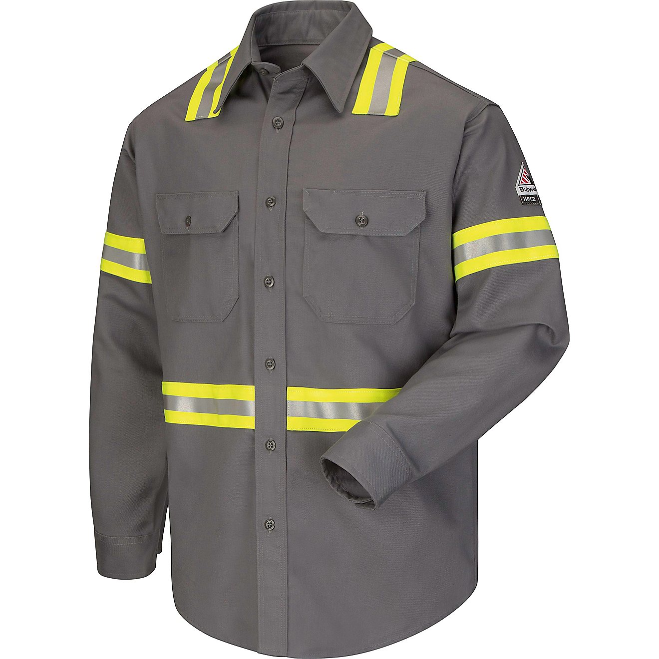 Bulwark Men's EXCEL FR ComforTouch Enhanced Visibility Uniform Shirt                                                             - view number 1